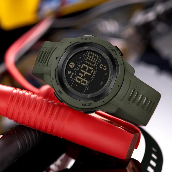 FANMIS Unisex Pedometer Watches Military Multifunctional 50M Waterproof Digital Outdoor Sports Watch - Image 3