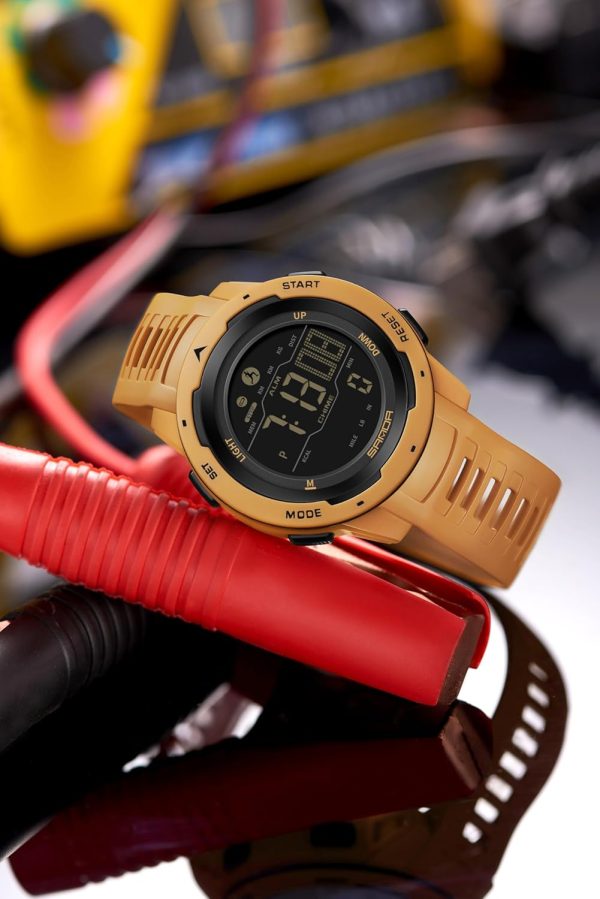 FANMIS Unisex Pedometer Watches Military Multifunctional 50M Waterproof Digital Outdoor Sports Watch - Image 18