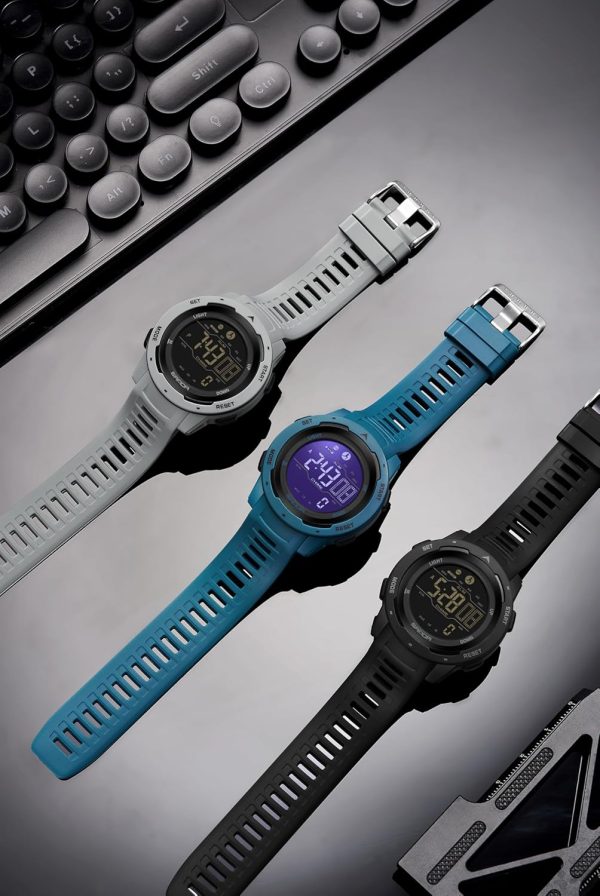 FANMIS Unisex Pedometer Watches Military Multifunctional 50M Waterproof Digital Outdoor Sports Watch - Image 43