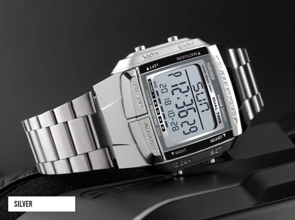 FANMIS Unisex Luxury Digital Watches Multifunctional Stopwatch Countdown Alarm Backlight Water Resistant Watch - Image 5