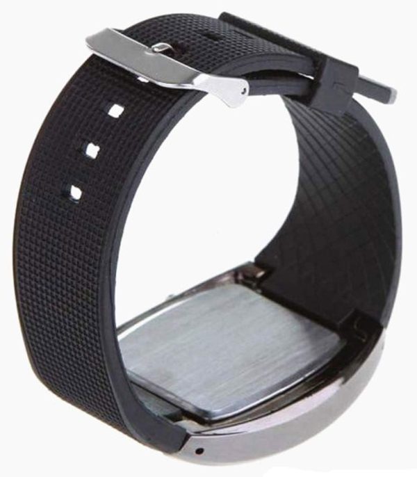 FANMIS Men's Digital Fashion Cobra LED Watches Silicone Iron Triangle Dial Sports Wrist Watch - Image 7